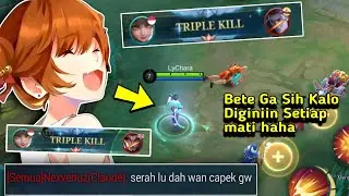 KESEL GA SIH TIAP MATI DI JOGETIN WANWAN?? SAMPE BETE BEGITU HAHA - MOBILE LEGENDS