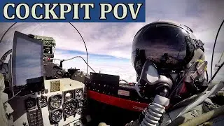 Flying in a Lockheed T-33 Shooting Star Military Jet from Texas to Langley Air Force Base, Virginia.