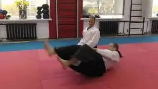 айкидо. мастера Кенбукай. Москва 20018-10-20 - часть 2 \ Мартин Грубер 6 дан. Томас Витти 6 дан