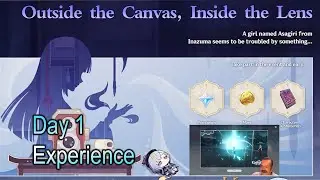 My day 1 Experience | Outside the Canvas, Inside the Lens | Genshin Impact Event