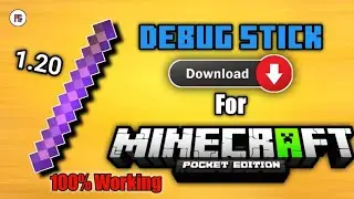 Working Debug Stick Mod For Minecraft PE 1.20 | 100% working | MCPE DEBUG STICK