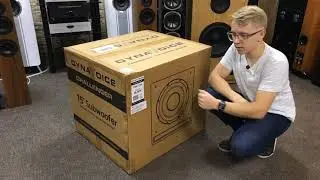 New powerful Dynavoice Challenger CSB-V15 subwoofer with 15