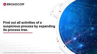 Use Symantec Endpoint Security  to expand the process tree of a suspicious process.