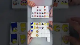 Here comes simpson family. Which one do you like? #asmr #modernmahjong #kneedeep #flack