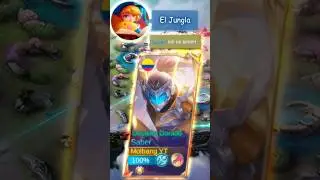Saber Jungla CLASIFICATORIA Leyenda lV x4⭐ Si juegas Mobile Legends Sígueme!!