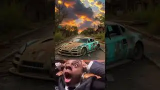 ABANDONED SUPERCAR #supercar #trending #viral #shorts | #171