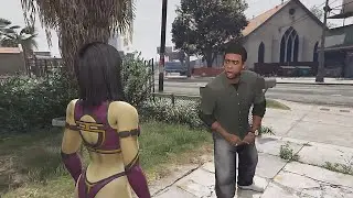 Lamar Flirts With Mileena But It Ends Awkwardly