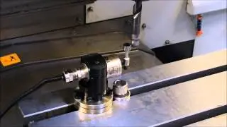 Setting up a Reninshaw tool setter on a Leadwell V-50L machining centre with a Fanuc Oi-MD
