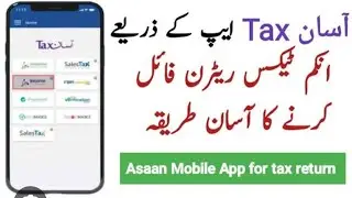 How file Tax Return|Salary Person|Asan Tax App| آسان ٹیکس اپلیکیشن|Complete method|step by step|IRIS