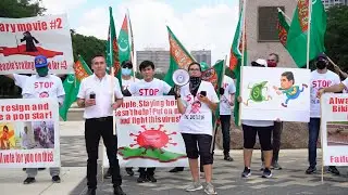 30.08.20 Houston TX. Protest Gurbanguly Berdimuhammedov | TURKMENISTAN