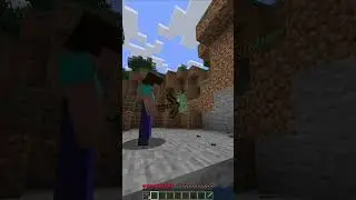 NOTCH JOINED THE GAME 😭 (Noob Version) #minecraft #shorts