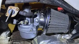 Tuning / Adjusting PZ19 carb on Kids Quad Bike 