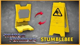 Meet STUMBLEBEE & Help Me Build a Mop Universe! | #transformers 3D Printed Figure Video Review