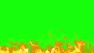 Fire Loop Effect Green Screen |Green screen videos