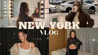 NEW YORK VLOG! holiday parties, winter activities & best restaurants | Emma Rose