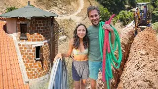 PREPARING OUR WATERMILL FOR A MAJOR UPGRADE... Renovating a ruin in Portugal 🇵🇹