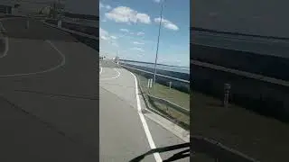 Гидро электро станция в Латвии. красота Риги. проездом по Латвии.