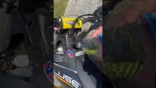 Gassing up Dirt Bike #mx #ktm #motocross