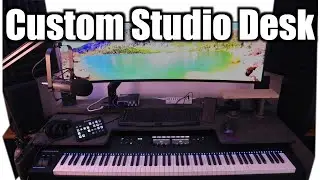 Digital Piano/Midi Keyboard Desk Redesign