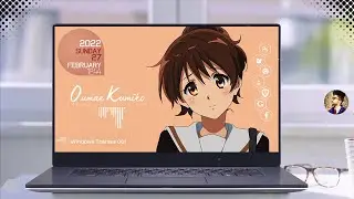Fool Girl Theme For Windows 11 |  windows 11 customization