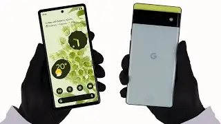 Google Pixel 6 Sorta Seafoam Unboxing + Gameplay - ASMR