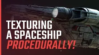 How To Texture REALISTIC Looking SPACESHIP With MAYA & ARNOLD