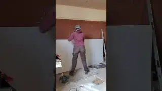 Straight cut in plasterboard, So easy!