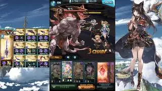 【Granblue Fantasy】Dark GW EX+ 1T with shitty grid