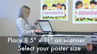 One-Touch +plus Color Poster Printer Product Overview