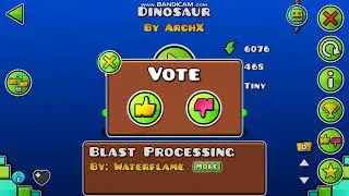 уровни динозаврики в geometry dash!