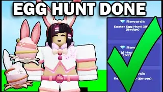 HOW TO FIND ALL 100 EGGS FAST + ALL REWARDS (Roblox Bedwars Egg Hunt)