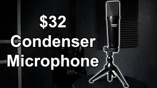 A cheap USB Condenser Microphone under $50 - Neewer USB200 Review