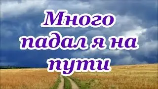 Много падал я на пути