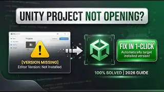 Unity Project Not Opening || How to Fix Missing Editor Version in Unity Hub In WIndows ||