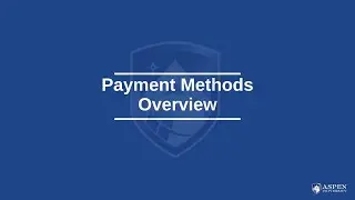 Payment Methods Overview