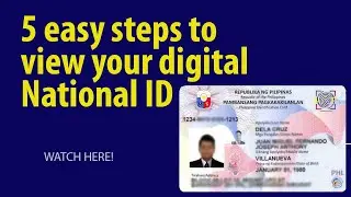 5 EASY steps to view your digital National ID