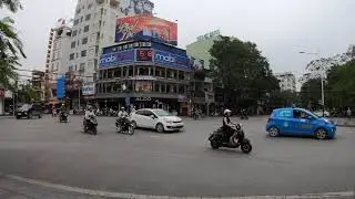 Streets of Hai Phong, Vietnam in 4k