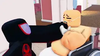 Roblox Grandpa Meets Black Spider-Man (Roblox Voice Trolling)