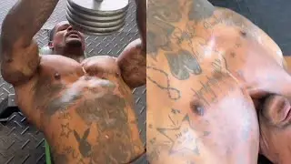 Hot Blacked Men workout video