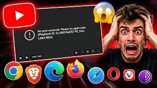 How to fix an error occurred please try again later playback id youtube on Tv Laptop Browser 