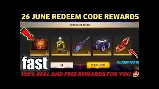 Happy Day For You But Bad Day For Me || Claim All Free Fire Rewards || 26 June Free Fire Rewards