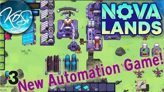 Nova Lands 3 - SPEEDY BUILDINGS! - (Factorio + Forager!) First Look, Let's Play