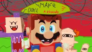 Don't make a sound, but it's Lego Mario World level! 👻