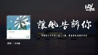 林宝馨 - 让风告诉你 (原唱：花玲 / 喵☆酱 / 宴宁 / kinsen)「当你的天空突然下起了大雨，那是我在为你炸乌云」(4k Video)【動態歌詞/pīn yīn gē cí】#林宝馨 #让