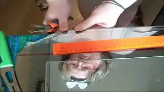 Реанимация разбитого зеркала ТРЕШ! Режу Кромсаю