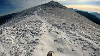 Dirt Bike riding in Snow