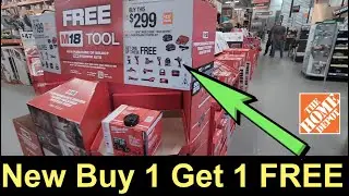 NEW 🔥 Milwaukee 👉 Buy 1 Get 1 FREE  @ Home Depot