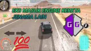 Honda Ek9 masuk engine kereta jenama lain car parking multiplayer Malaysia