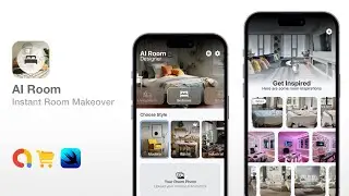 AI Room - Use AI to decorate your rooms! $60,000/month Earning Potential - SwiftUI Source Code
