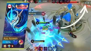 FASTHAND GUSION COMBO UP TO 2X MANIAC | MLBB